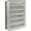 Louvers: Type: Intake or Exhaust, Drainable Blades, Extruded Aluminum; Width (Inch): 60; Depth (Inch): 4; Height (Inch): 60