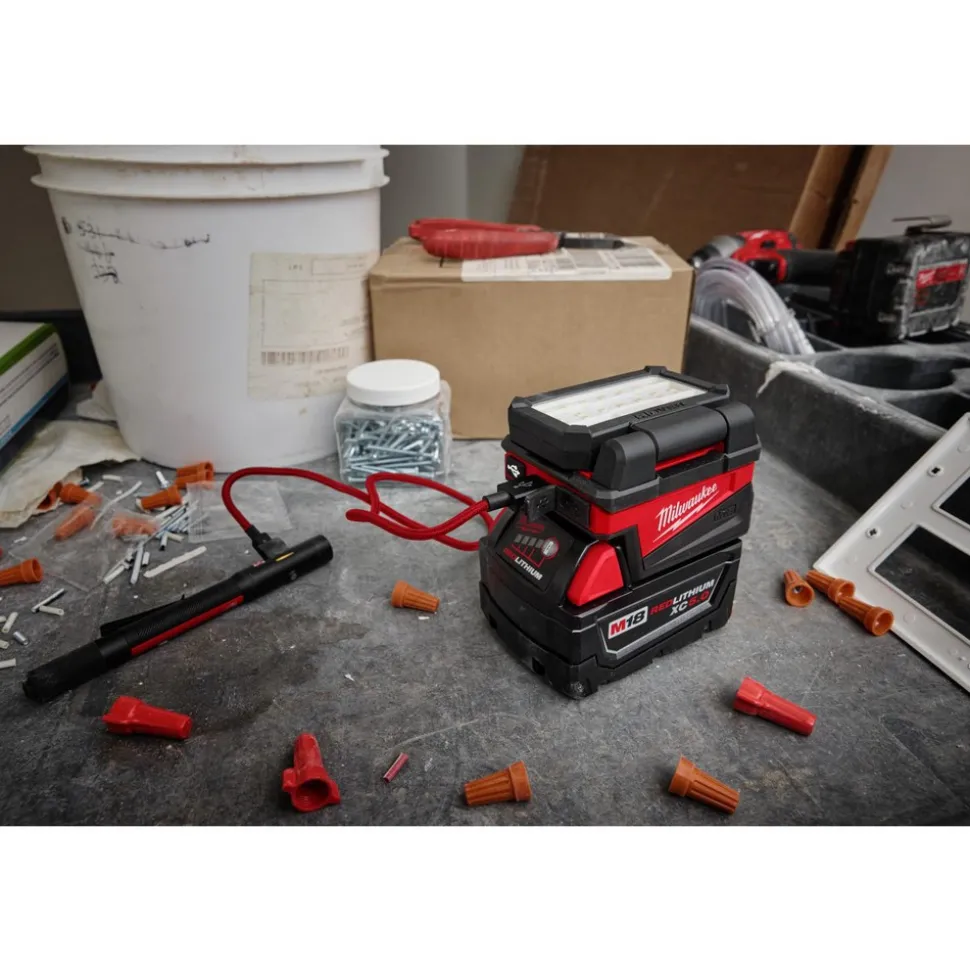 M18™ ROVER™ Compact Folding Flood Light w/ USB Charging