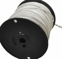 Machine Tool Wire: 12 AWG, White, 500' Long, Polyvinylchloride, 0.155" OD