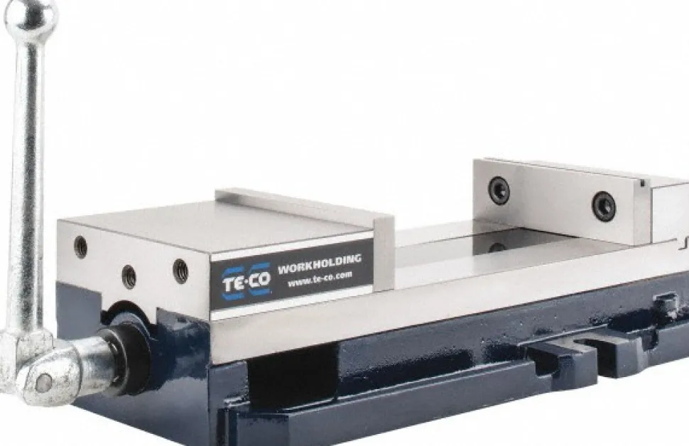 Machine Vise: Single-Station, 5.9400" Jaw Width, 9" Jaw Opening, Stationary Base