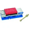 Machine Vise: Single-Station, 6.0000" Jaw Width, 9-1/16" Jaw Opening, Stationary Base, Precision