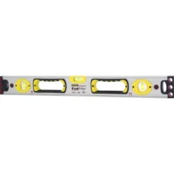 Magnetic 48" Long 3 Vial Box Beam Level