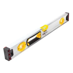 Magnetic 24" Long 3 Vial Box Beam Level