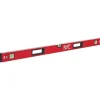 Magnetic 48" Long 3 Vial Box Beam Level