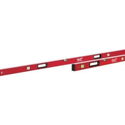 Magnetic 32" & 78" Long 6 Vial Box Beam Level