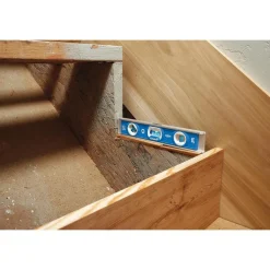 Magnetic 10" Long 3 Vial Torpedo Level