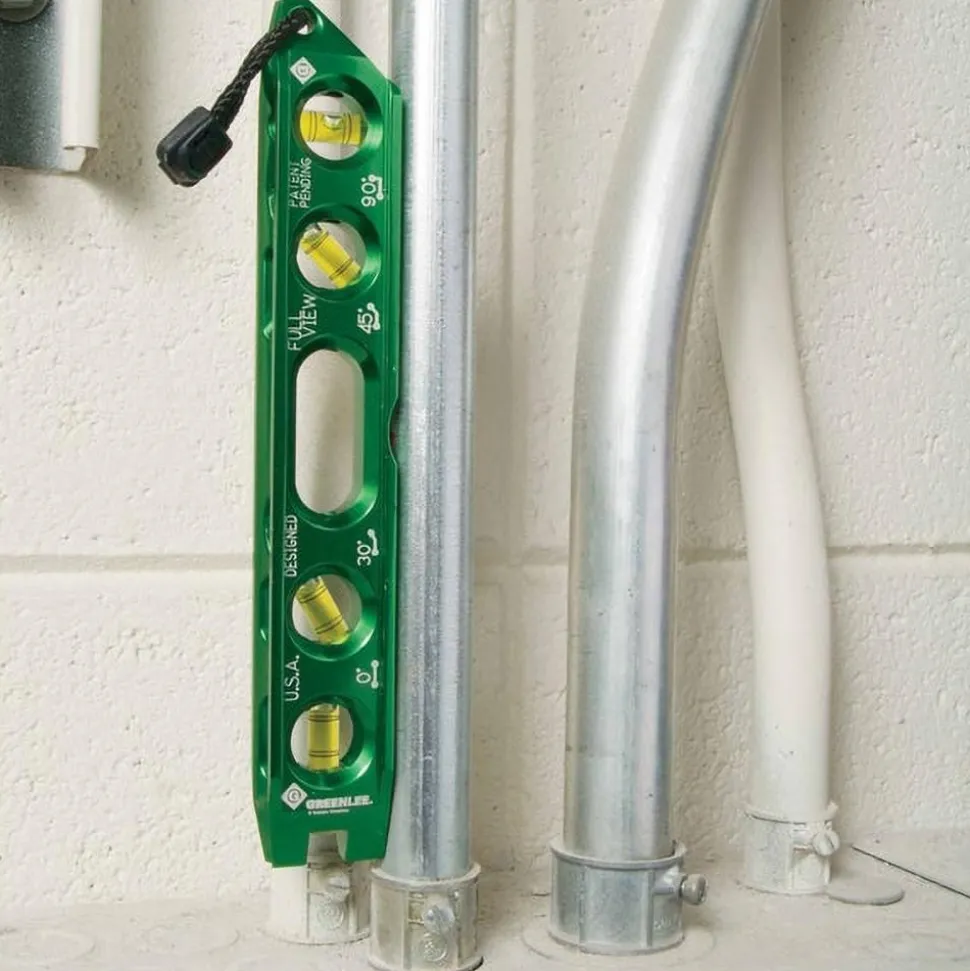 Magnetic 8-1/2" Long 4 Vial Torpedo Level