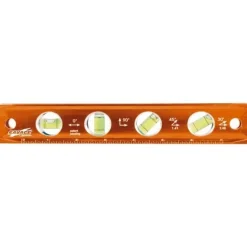 Magnetic 9" Long 4 Vial Torpedo Level