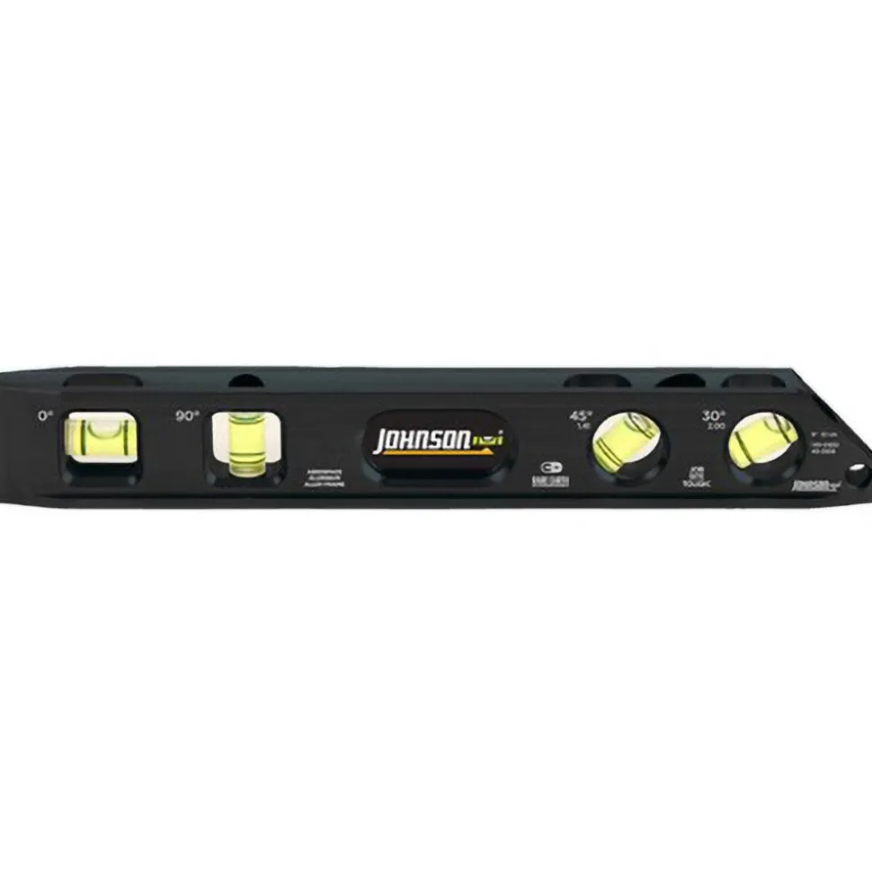 Magnetic 9" Long 4 Vial Torpedo Level