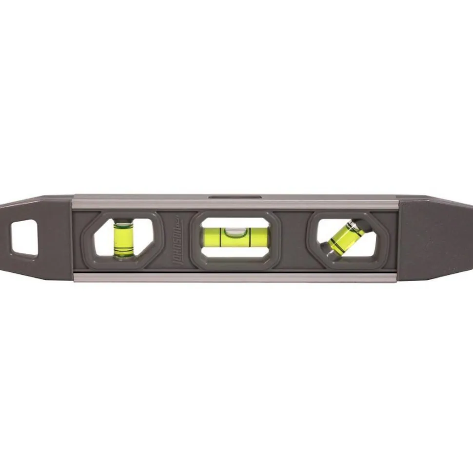 Magnetic 9" Long 3 Vial Torpedo Level