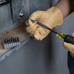 Magnetic Screwdriver with 32-Piece Tamperproof Bit Set