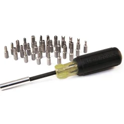 Magnetic Screwdriver with 32-Piece Tamperproof Bit Set