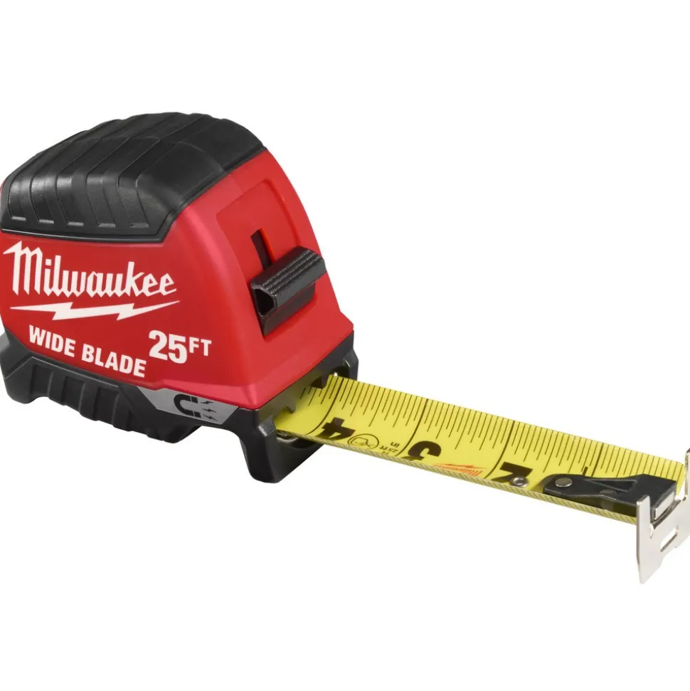 25' Magnetic Tape Measure, Wide Blade