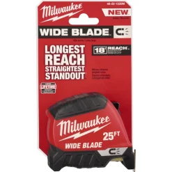 25' Magnetic Tape Measure, Wide Blade