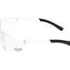 Magnifying Safety Glasses: 2.50, Clear Lenses, Scratch-Resistant, ANSI Z87.1+