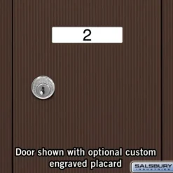 Mailboxes: Mount Type: Surface; Lockable: Yes; Material: Aluminum; Color: Bronze