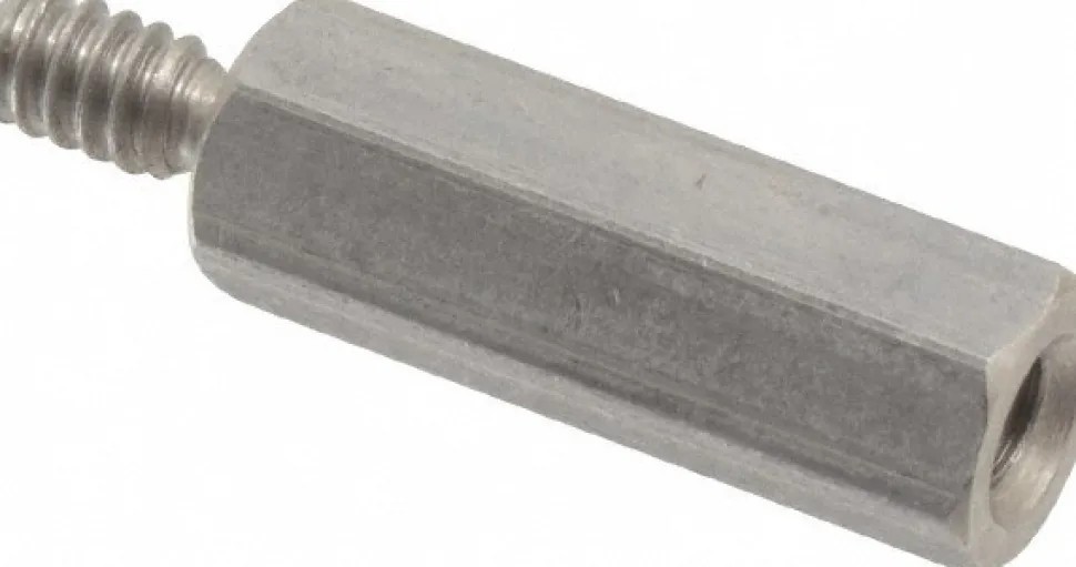 Male-Female Hex Circuit Board Standoff: #6-32, 1/4" Width Across Flats