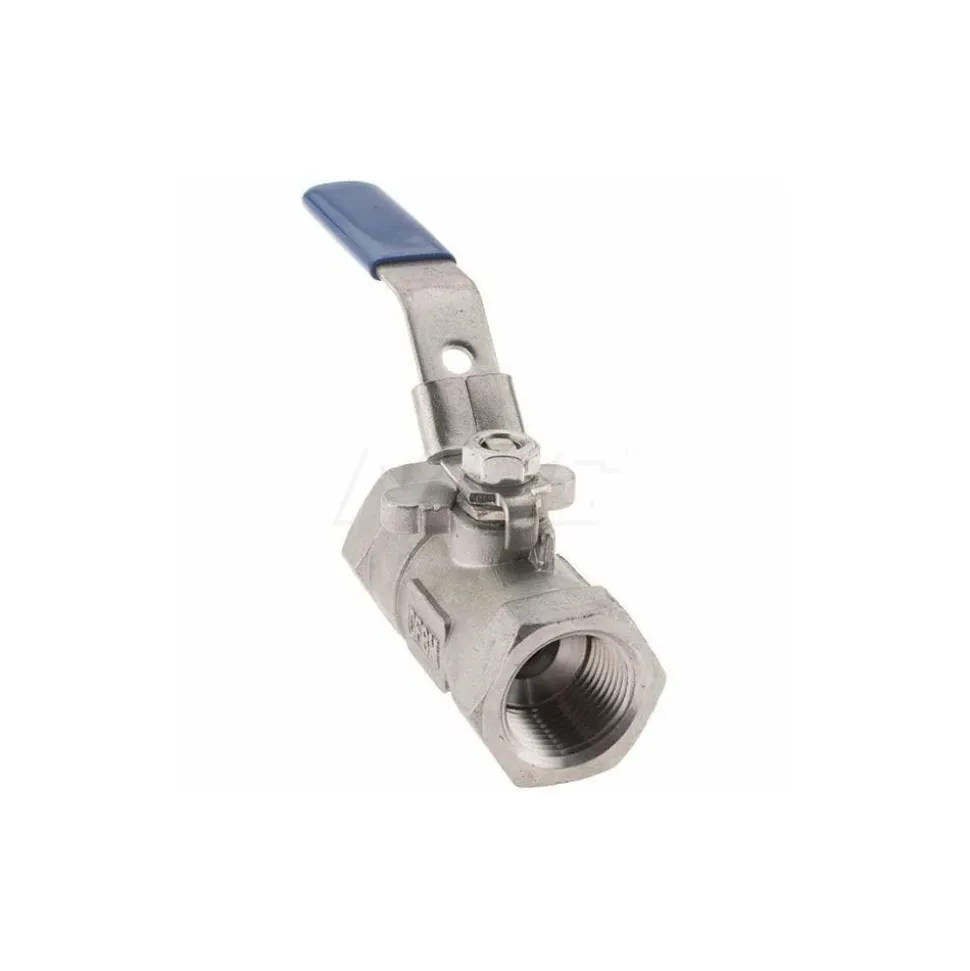 Manual Ball Valve: 3/4" Pipe, Reduced Port