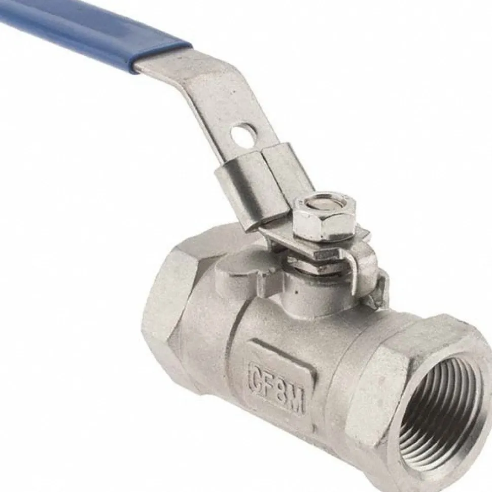 Manual Ball Valve: 3/4" Pipe, Reduced Port