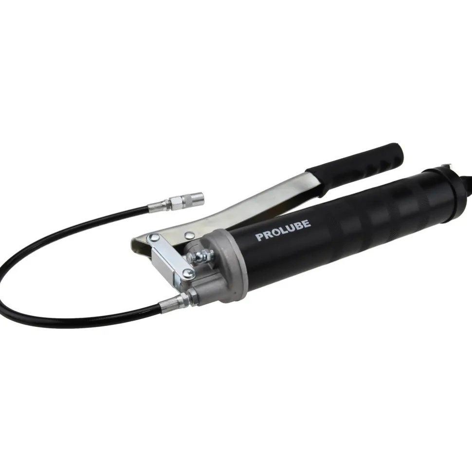 Manual Grease Gun: 10,000 psi, 14 oz Cartridge