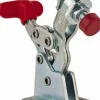 Manual Hold-Down Toggle Clamp: Horizontal, 150.00 lb Capacity, U-Bar, Flanged Base