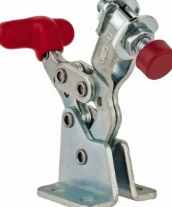 Manual Hold-Down Toggle Clamp: Horizontal, 150.00 lb Capacity, U-Bar, Flanged Base