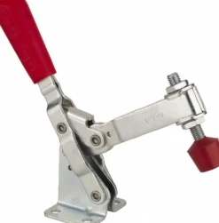 Manual Hold-Down Toggle Clamp: Vertical, 600.24 lb Capacity, U-Bar, Flanged Base