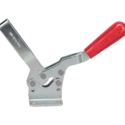 Manual Hold-Down Toggle Clamp: Horizontal, 750.00 lb Capacity, U-Bar, Flanged Base