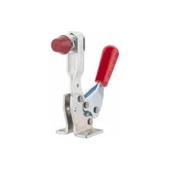 Manual Hold-Down Toggle Clamp: Horizontal, 500.00 lb Capacity, U-Bar, Flanged Base