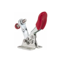 Manual Hold-Down Toggle Clamp: Horizontal, 60.00 lb Capacity, Solid Bar, Flanged Base