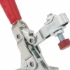 Manual Hold-Down Toggle Clamp: Vertical, 100.00 lb Capacity, U-Bar, Flanged Base