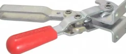 Manual Hold-Down Toggle Clamp: Vertical, 1000.00 lb Capacity, U-Bar, Flanged Base