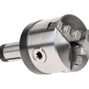 Manual Lathe Chuck: 3", 3 Jaw, Self-Centering