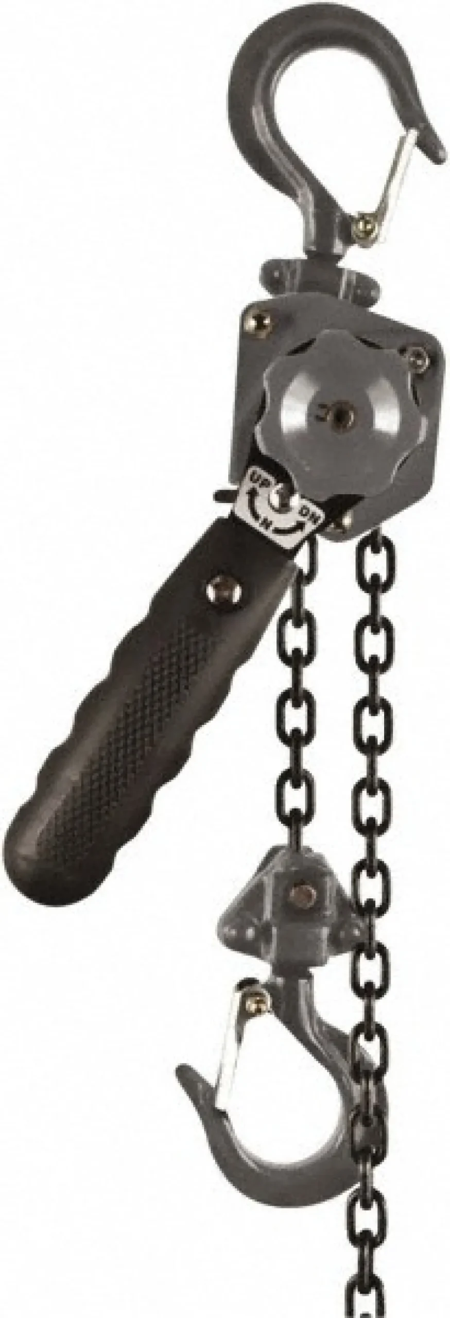 Manual Puller Hoist: 500 lb Capacity, 5' Max Lift