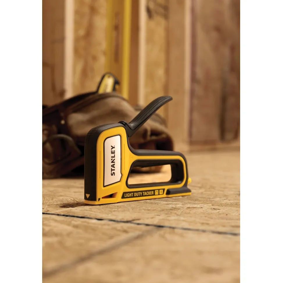 Manual Tackers: Tacker Type: Multi-Tacker; Crown Type: Narrow Crown; Duty Level: Light; Nail Type: Brad Nails