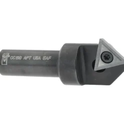 3/4" Max Dia, 1/2" Shank Dia, 90° Included Angle, Indexable Countersink