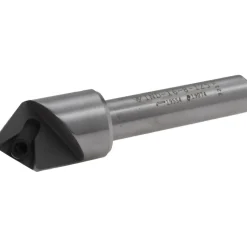 0.583" Max Dia, 3/8" Shank Dia, 82° Included Angle, Indexable Countersink