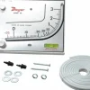 10 Max psi, 3% Accuracy, Plastic Manometer