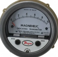 10 Max psi, Differential Pressure Transmitter with Indication