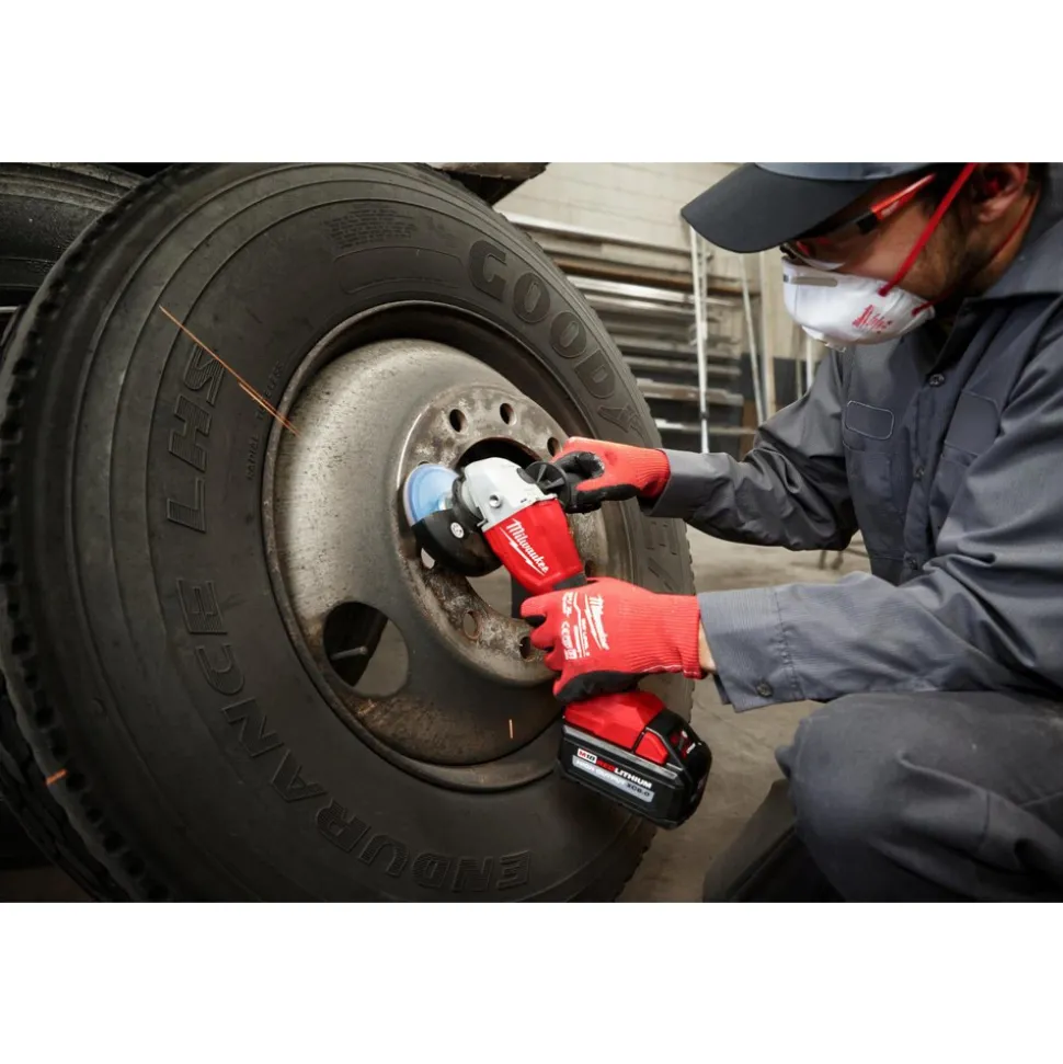 M18™ Brushless 4-1/2"/5" Cut-Off Grinder, Paddle Switch