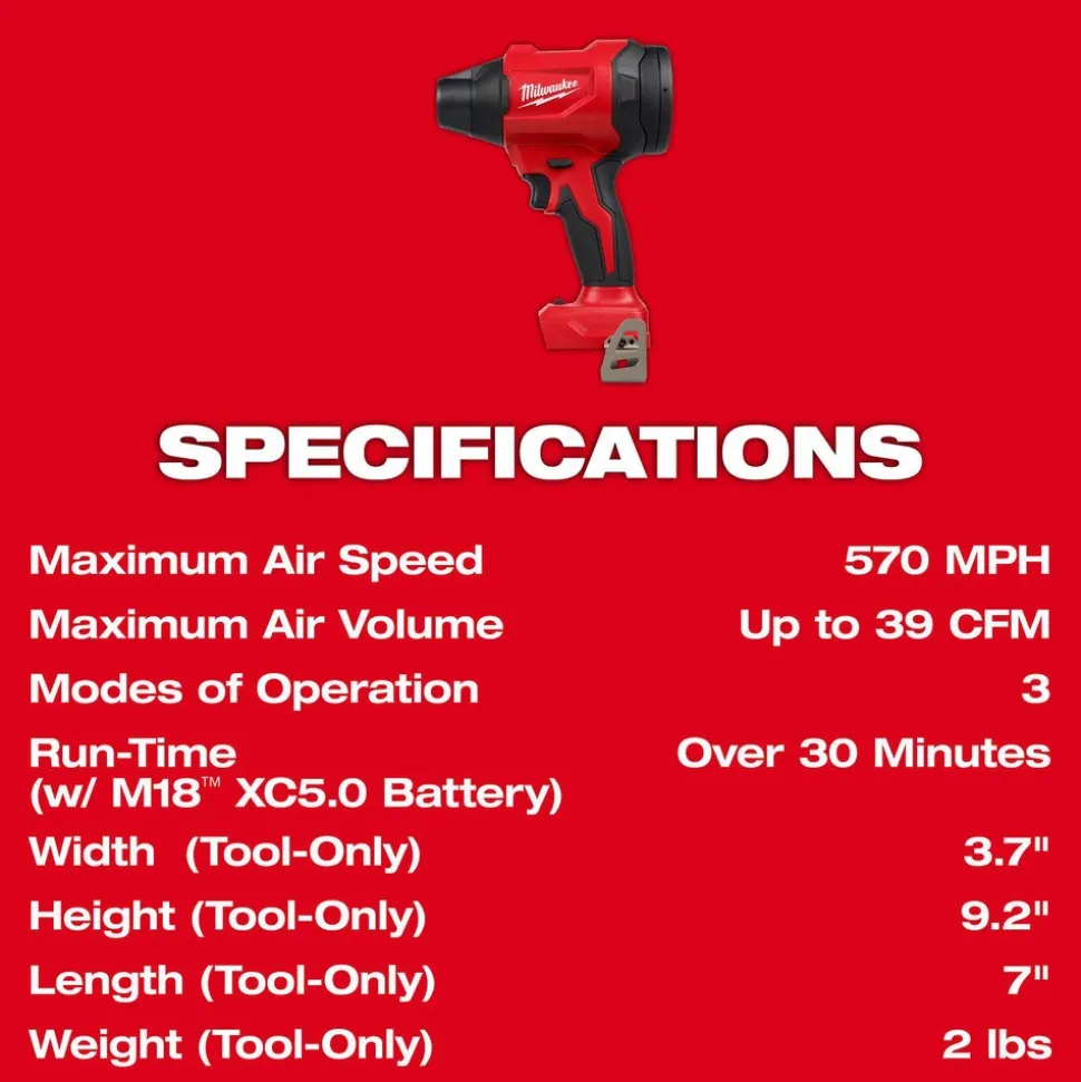M18™ Brushless Precision Blower