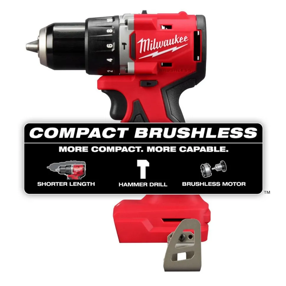 M18™ Compact Brushless 1/2" Hammer Drill/Driver