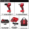 M18™ Compact Brushless 2-Tool Combo Kit, Compact Brushless 1/2" Drill/ Driver, Compact Brushless 1/4" Hex Impact Driver
