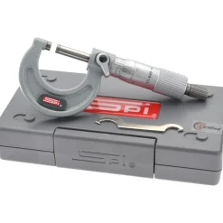 Mechanical Outside Micrometer: 1" Range, 0.0001" Graduation
