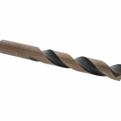 Mechanics Drill Bit: 1/2" Dia, 135 ° Point, High Speed Steel, Weldon Shank, Split Point