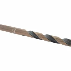 Mechanics Drill Bit: 5/16" Dia, 135 ° Point, High Speed Steel, Weldon Shank, Split Point