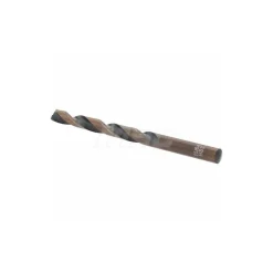 Mechanics Drill Bit: 15/64" Dia, 135 ° Point, High Speed Steel, Straight-Cylindrical Shank, Split Point