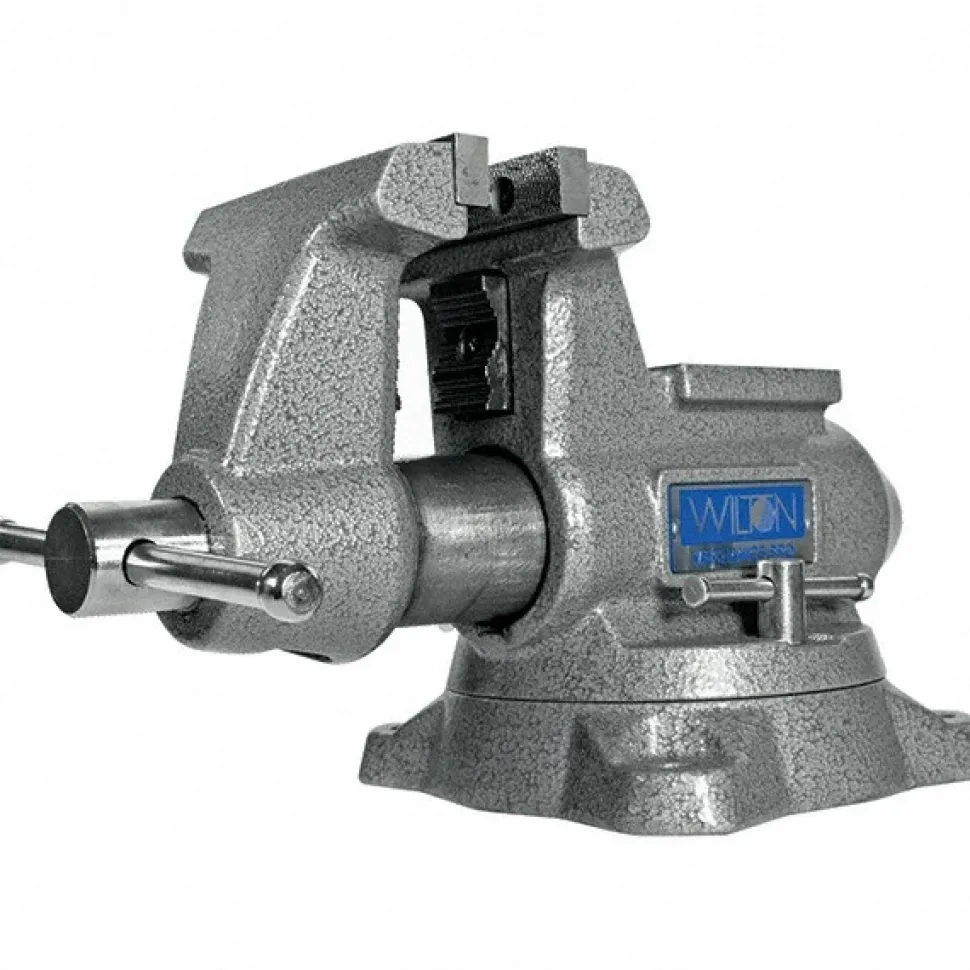 Mechanics Pro Bench Vise: 4-1/2" Jaw Width, 4" Jaw Opening