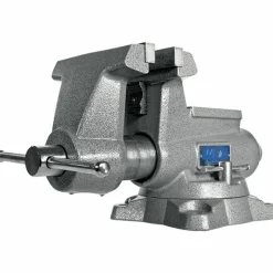Mechanics Pro Bench Vise: 6-1/2" Jaw Width, 6" Jaw Opening