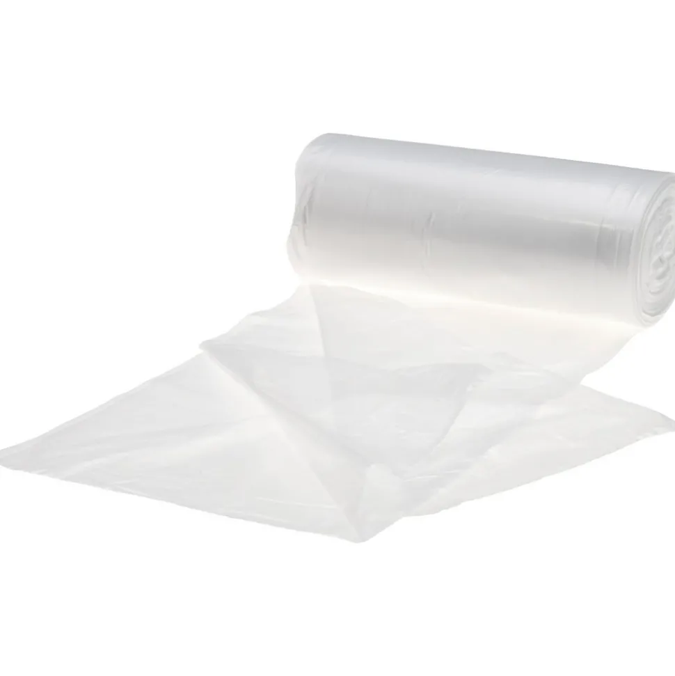 Medium Duty Trash Bags: 30.000 gal, 0.6 mil, Pack of 250